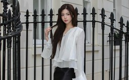 Tạo điểm nhấn kiêu kỳ bằng những mẫu áo kiểu nhiều tầng