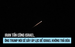 Iran tấn công Israel, ông Trump nói sẽ gây áp lực để Israel không trả đũa