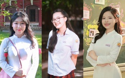 Ba nữ sinh chung lớp đều đạt 9,75 điểm môn ngữ văn