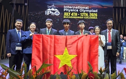 Việt Nam đạt thành tích Olympic vật lý quốc tế cao nhất trong lịch sử tham dự
