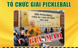 Chùa Ba Vàng bác bỏ thông tin tổ chức giải pickleball