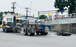 Cô gái 23 tuổi tử vong dưới bánh xe container tại cầu vượt Linh Xuân