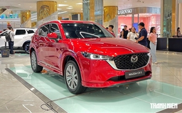 Crossover cỡ trung: Nhóm xe xăng đồng loạt giảm, VinFast VF 7 áp sát Mazda CX-5