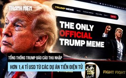 Tổng thống Trump thu đậm từ tiền crypto