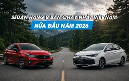 Phân khúc sedan hạng B sa sút: Toyota Vios vẫn bán chạy nhất
