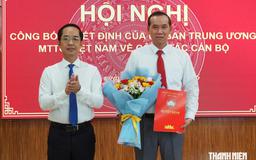 Ông Lý Công Bắc giữ chức Phó chủ tịch MTTQ Việt Nam tỉnh Cà Mau