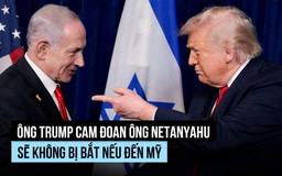 Ông Trump khẳng định sẽ không bắt Thủ tướng Israel theo lệnh ICC