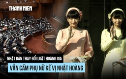 Nhật Bản thay đổi luật hoàng gia trước nguy cơ không có người kế vị