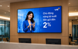 VIB Up: Tặng đến 2%/năm lãi cho tiền gửi theo tháng cùng loạt đặc quyền thành viên