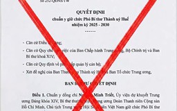 Huế phát thông báo về quyết định giả mạo chuẩn y phó bí thư thành ủy