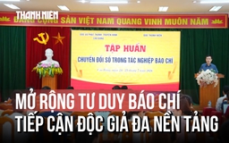 Báo Thanh Niên tập huấn chuyển đổi số và tác nghiệp đa nền tảng tại Cao Bằng