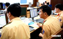 Cục CSGT phát hiện hàng chục tài xế lái xe quá thời gian quy định