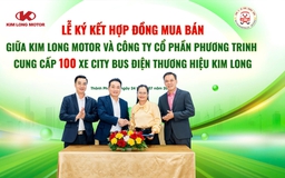 Kim Long Motor cung cấp 100 xe buýt điện cho Phương Trinh Buslines ở TP.HCM 