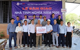 PC Quảng Ngãi trao yêu thương từ những căn nhà tình nghĩa
