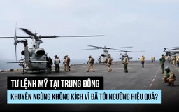 Tư lệnh Mỹ nói gì để khuyên ông Trump ngừng không kích Iran?