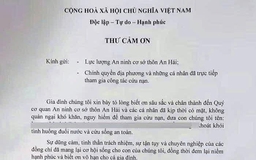 Đà Nẵng: Xúc động thư cảm ơn những người cứu bé trai 7 tuổi bị đuối nước