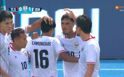 Chiến thắng gây thất vọng của Indonesia trước Timor Leste