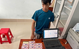 Làm giả 13 tờ vé số trúng thưởng lừa người bán dạo