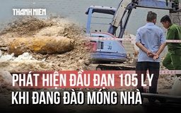 Đang đào móng nhà ở TP.HCM, nhóm công nhân tá hỏa phát hiện vật thể lạ dưới đất