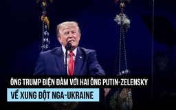 Ông Trump điện đàm với cả hai ông Putin và Zelensky 