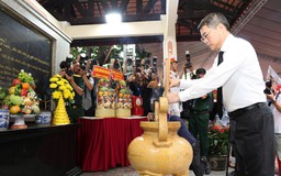 Thủ tướng dự lễ quy tập hài cốt liệt sĩ ở công viên Lê Thị Riêng