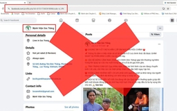 Tài khoản Facebook giả mạo, đăng hình cậu bé bị bỏng 96% để kêu gọi từ thiện