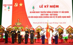 Lữ đoàn 171 Vùng 2 Hải quân tổ chức lễ kỷ niệm 60 năm ngày truyền thống