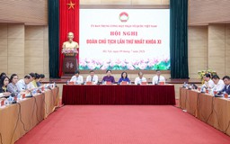 Mặt trận Tổ quốc Việt Nam triển khai nhiều nhiệm vụ lớn trong thời gian tới