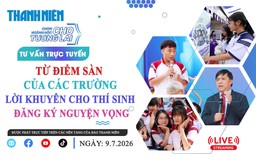 Tư vấn trực tuyến: Từ điểm sàn của các trường, lời khuyên cho thí sinh đăng ký nguyện vọng- Phần 1