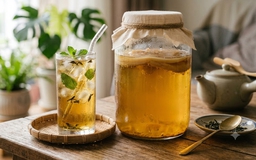 Nghiên cứu mới: 2 loại trà làm kombucha tốt cho sức khỏe
