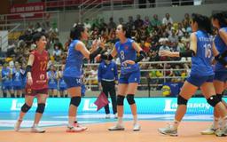 Đội tuyển bóng chuyền nữ Việt Nam thắng ngược ngoạn mục Indonesia ở chặng 1 SEA V.Cup