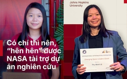 Cựu VASer học vượt cấp tại Mỹ, được NASA tài trợ dự án nghiên cứu tiến sĩ