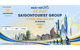 Saigontourist Group khởi động Hành trình đạp xe vì cộng đồng - Kết nối giá trị bền vững