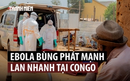 Vì sao đợt bùng phát Ebola tại Congo lan nhanh, gây tử vong cao?