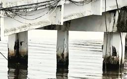 Cà Mau đề nghị kiểm định cầu treo Rạch Ráng sau phản ánh trụ cầu bong tróc