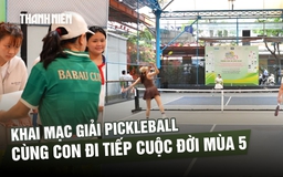 Khai mạc giải pickleball Cùng con đi tiếp cuộc đời mùa 5: Trao 500 triệu cho trẻ mồ côi