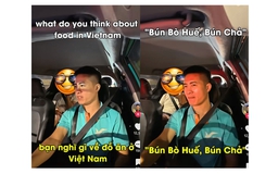 Những cuốc xe 'song ngữ' của tài xế tự học tiếng Anh