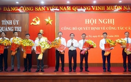 Quảng Trị điều động, bổ nhiệm 8 lãnh đạo ban quản lý dự án và địa phương