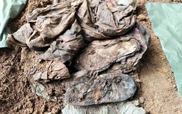 Quảng Ngãi: Tìm thấy thêm 5 hài cốt liệt sĩ cùng ba lô, bình đông, hộp quẹt
