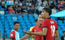 Con trai huyền thoại Singapore tuyên bố cứng, quyết tâm loại đội tuyển Indonesia khỏi ASEAN Cup