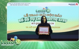 Chỉ trong 1 tháng, xổ số quay nhanh Lotto 5/35 đã có 5 tỉ phú độc đắc!