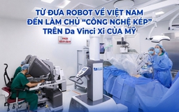 Từ đưa robot về Việt Nam đến làm chủ “Công nghệ kép” trên Da Vinci Xi của Mỹ