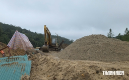 Khai thác cát lậu ở sông Đạ Dâng: Công an tỉnh Lâm Đồng vào cuộc
