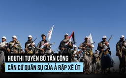 Houthi phóng tên lửa, UAV vào căn cứ quân sự Ả Rập Xê Út