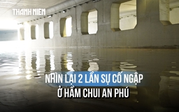 Hầm chui nút giao An Phú vừa khai thác đã 2 lần gặp sự cố ngập: Vì sao?