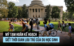 Thẩm phán Mỹ hoãn thi hành chính sách siết thời gian lưu trú của du học sinh
