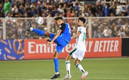 Thẻ đỏ khiến U.23 Philippines vỡ trận ‘tan tành’, thua đậm U.23 Uzbekistan 1-5