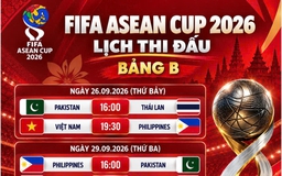 Lịch thi đấu đầy đủ, chi tiết 2 hạng FIFA ASEAN Cup có Việt Nam: Khung giờ cực đẹp