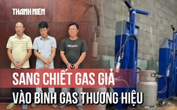 'Hô biến' gas trôi nổi thành thương hiệu lớn, tuồn ra thị trường hơn 42.000 bình