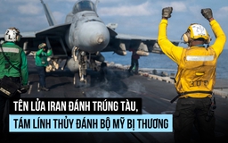 Rộ tin 8 lính thủy đánh bộ Mỹ bị thương vì tên lửa Iran